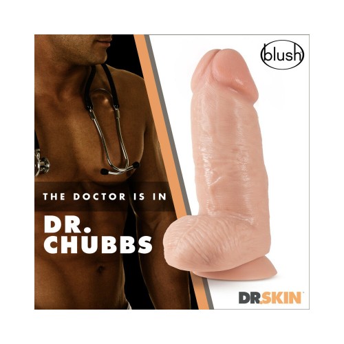 Dr. Skin Dr. Chubbs 10 inch Realistic Dildo with Balls