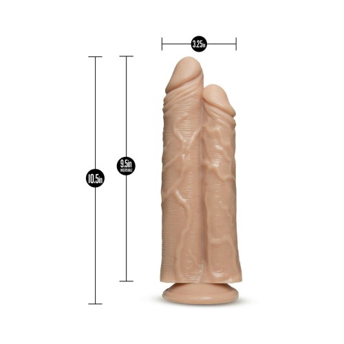 Dr. Skin Double Stuffed 10.5 Inch Dildo