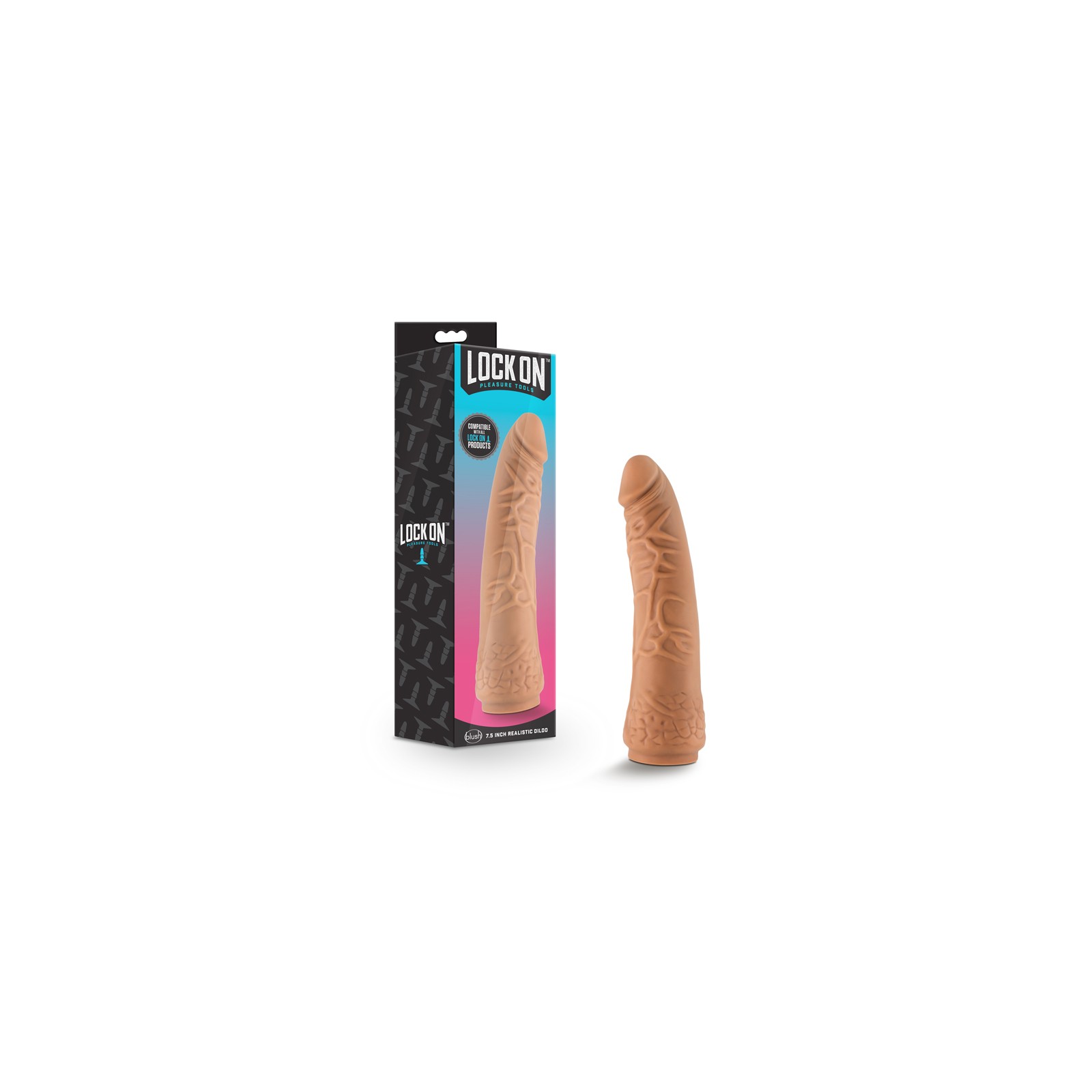 Blush Lock On Realistic Dildo