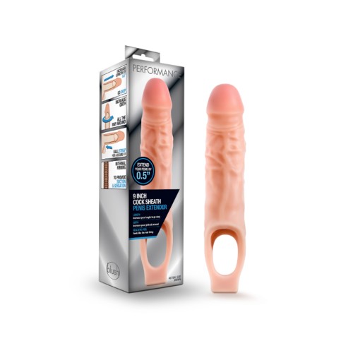 Performance 9 in. Funda Extensora para Pene