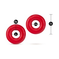 Anillos Donut Stay Hard - Cockrings Sobredimensionados Rojos