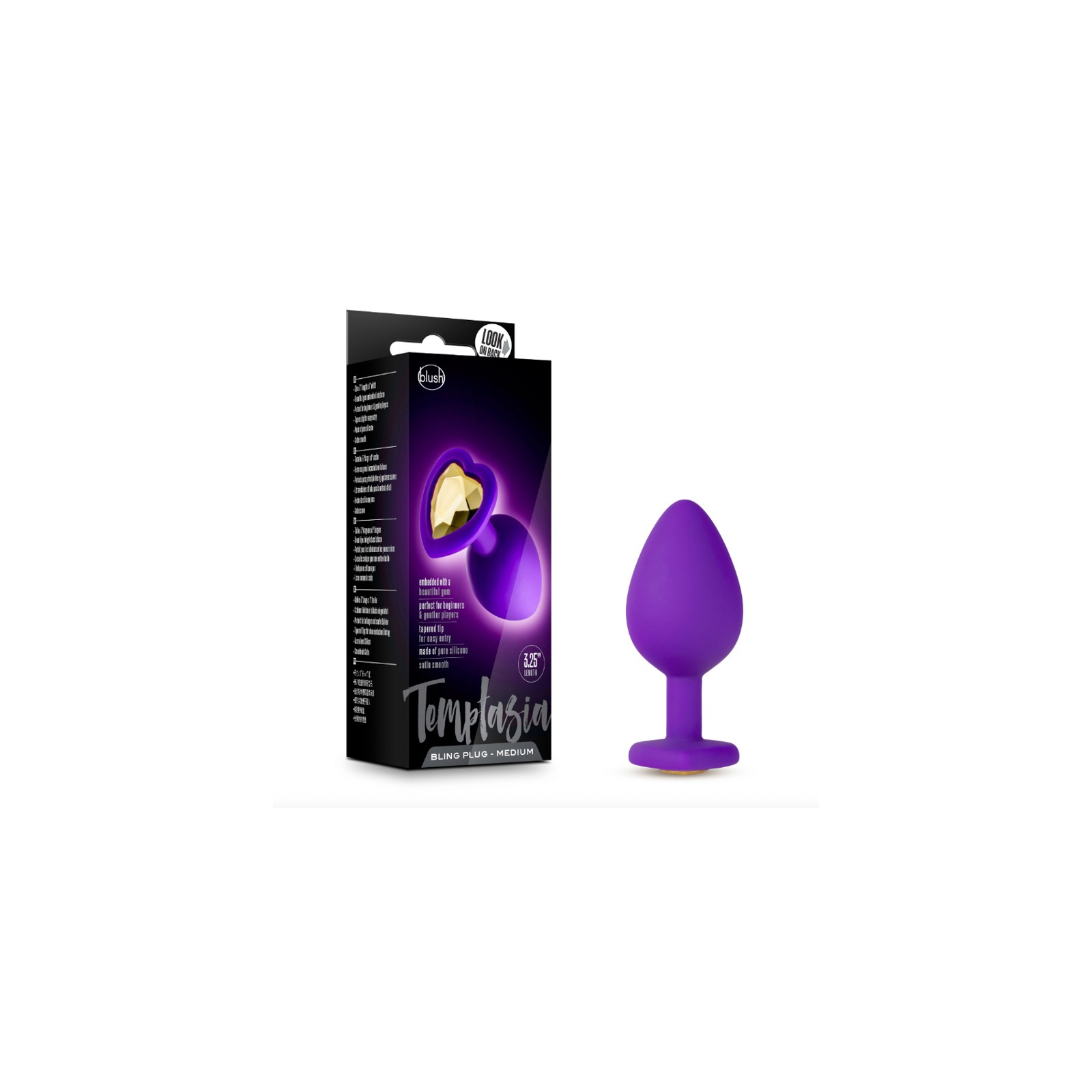 Temptasia Bling Anal Plug - Elegant Pleasure Tool