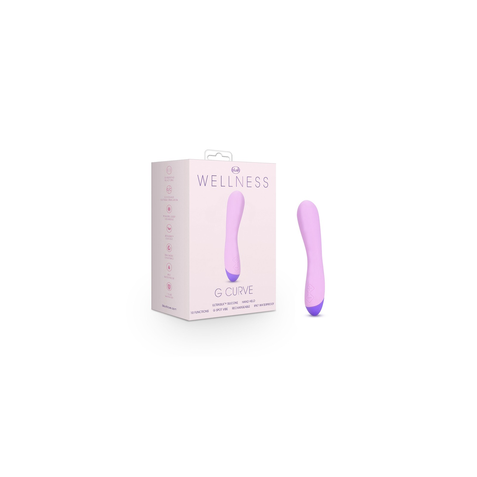 Vibrador G-Spot Recargable Wellness G Curve