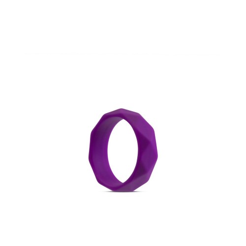 Wellness Geo Silicone C Ring Purple