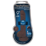 Curve Toys FLESHSTIXXX 9 in. Silicone Dildo