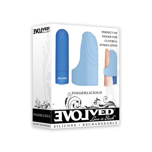 Evolved Fingerlicious Rechargeable Silicone Finger Vibrator