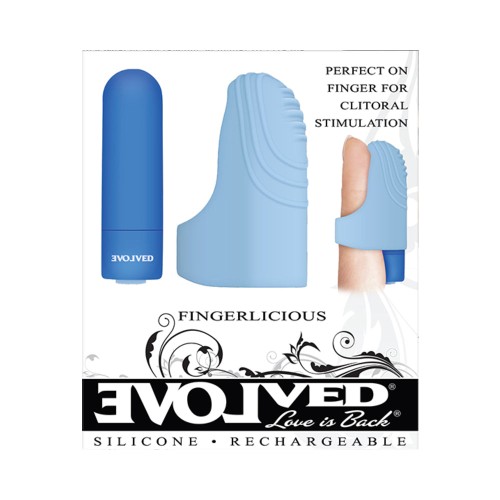 Evolved Fingerlicious Rechargeable Silicone Finger Vibrator