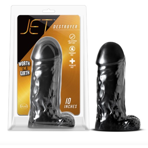 Jet Destroyer Realistic 10 in. Dildo with Balls