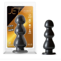 Jet Fierce 10 in Anal Plug Carbon Metallic