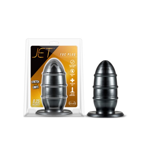 Jet Fuc Plug 8.25 in. Carbon Metallic Negro para Usuarios Avanzados