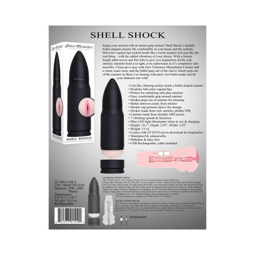 Zero Tolerance Estimulador Shell Shock