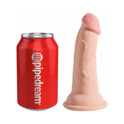 Pipedream King Cock Plus 5 in. Triple Density Dildo