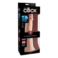 Dildo Realista King Cock Plus con Ventosa para Satisfacción Máxima