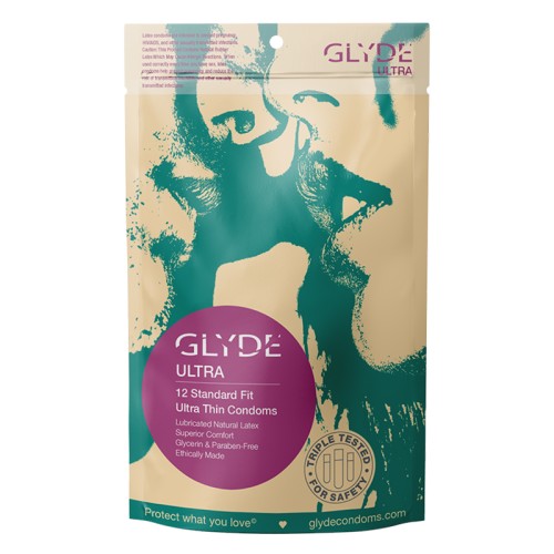 Glyde Ultra Standard Fit Condoms 12pk