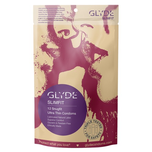 Condones Glyde Slimfit 12pk