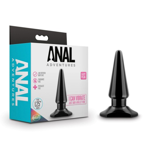 Anal Adventures Easy Plug - Black