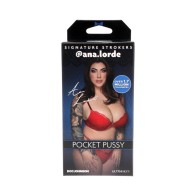 Ana Lorde ULTRASKYN Pocket Pussy for Lifelike Sensation