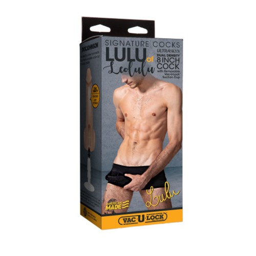 Pene ULTRASKYN Lulu de Leolulu de 8 Pulgadas para Placer Realista