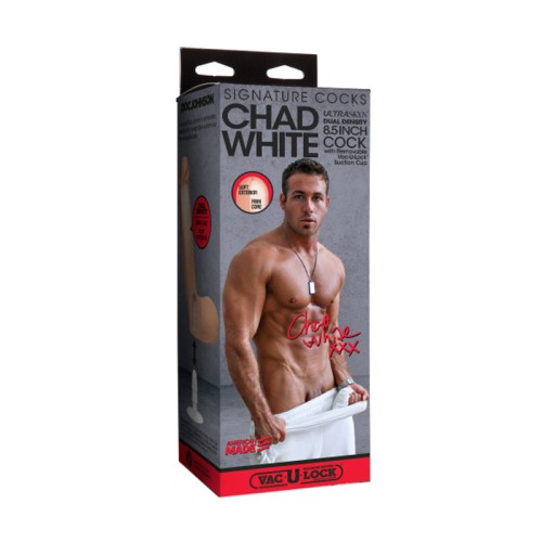 Pene ULTRASKYN Chad White de 8.5 pulgadas