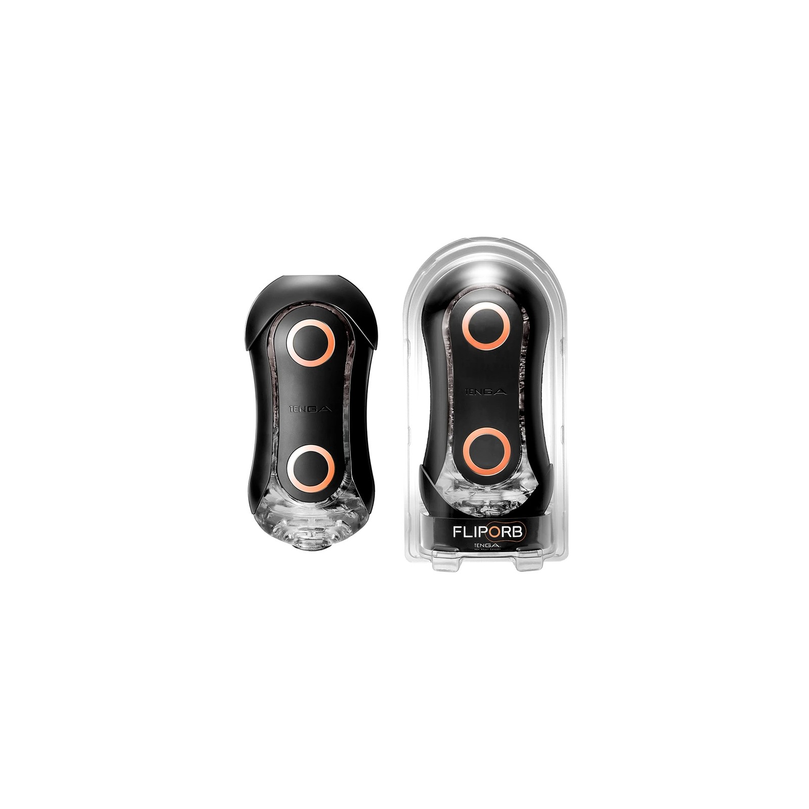 Tenga Flip Orb Strong Orange Crash - Unique Sensation