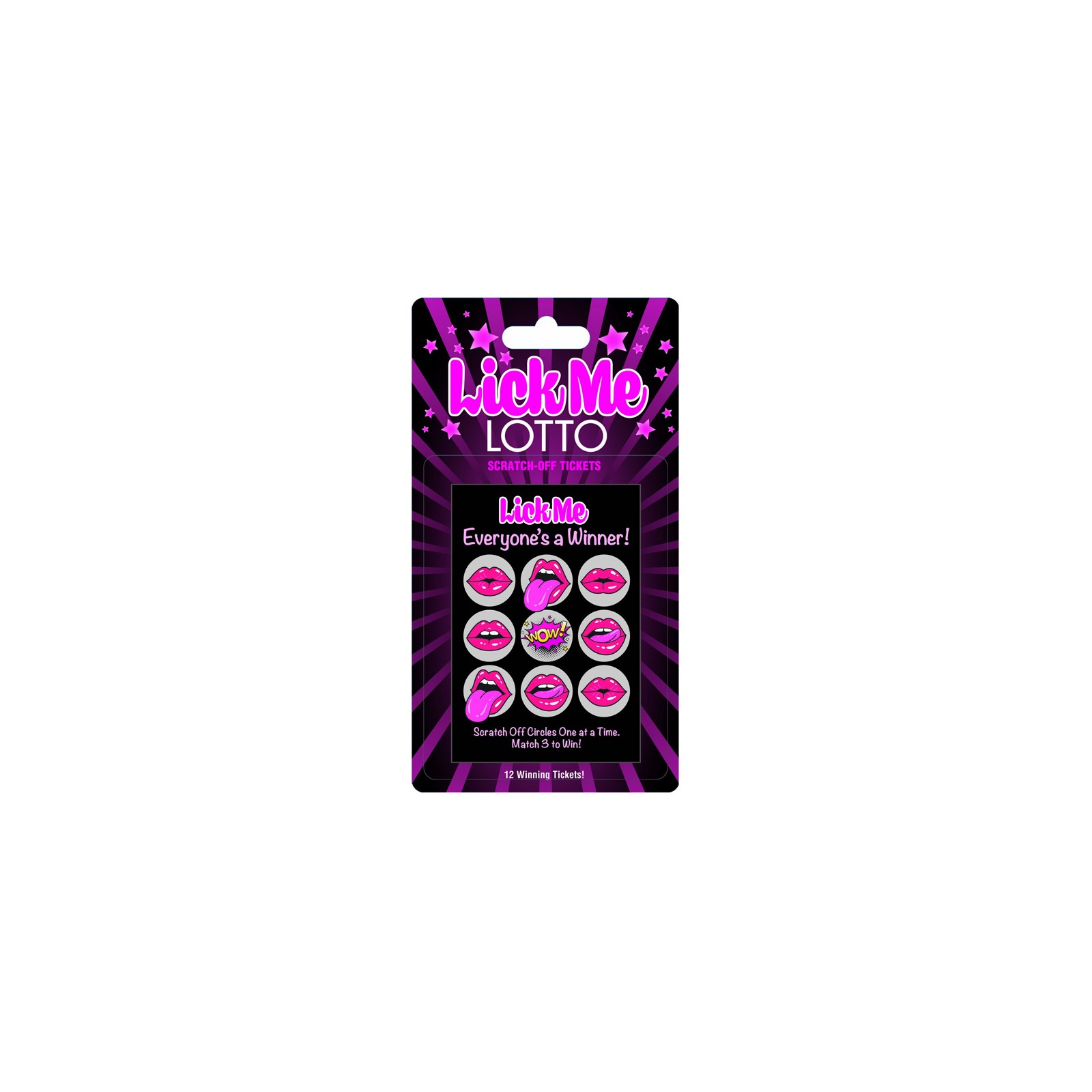 Lick Me Lotto Scratch-Off Tickets