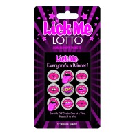 Lick Me Lotto Scratch-Off Tickets