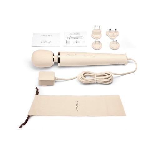 Le Wand Plug-In Massager for Powerful Pleasure