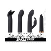 Evolved Four Play Silicone Bullet Vibrator