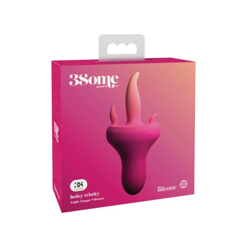 Pipedream 3Some Trinity Triple Tongue Vibrator