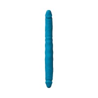 Colours Double Pleasure 12 in. Dual Ended Dildo Blue