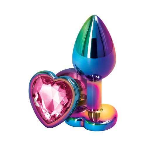 Rear Assets Metal Heart Plug Small