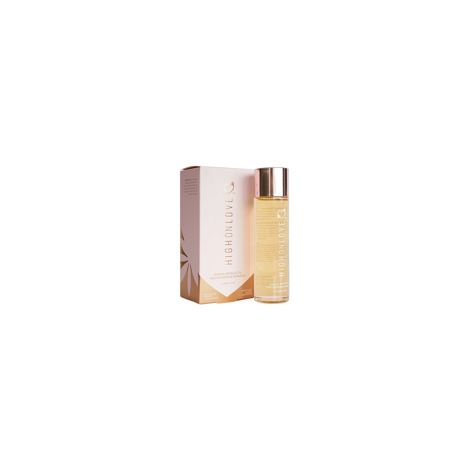 HighOnLove Decadent White Chocolate Massage Oil