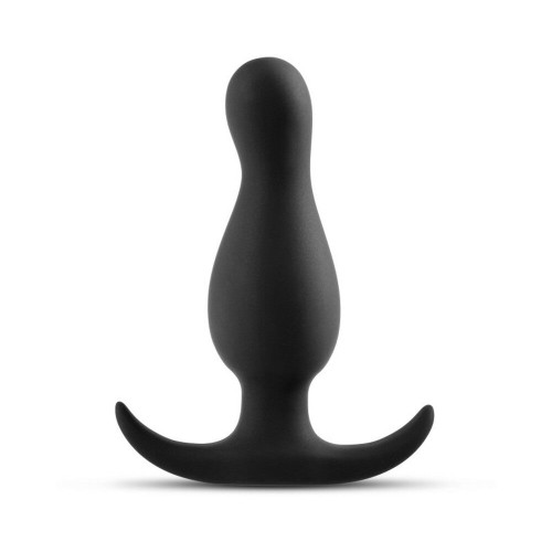 Anal Adventures Platinum Silicone Curved Plug