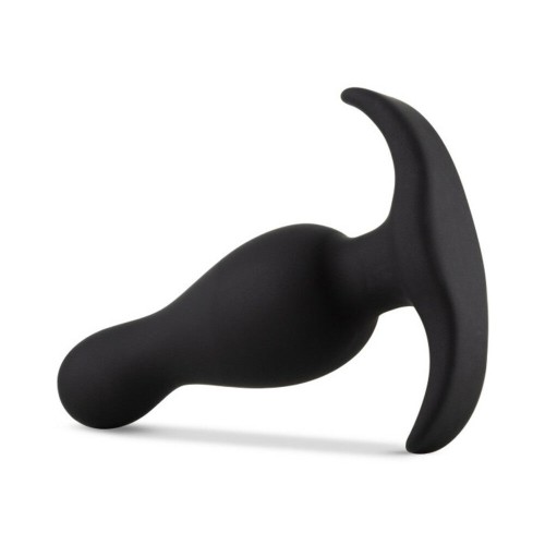 Anal Adventures Platinum Silicone Curved Plug