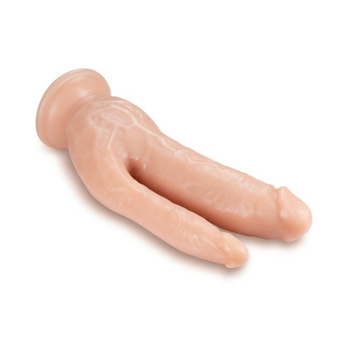 Dr. Skin Dildo Realista DP para Penetración Doble