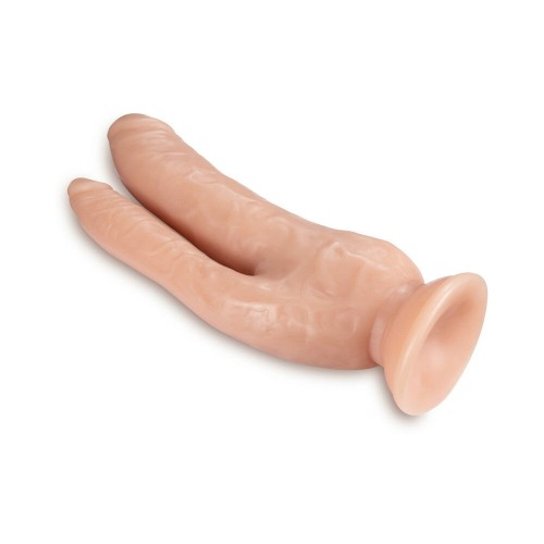 Dr. Skin Dildo Realista DP para Penetración Doble