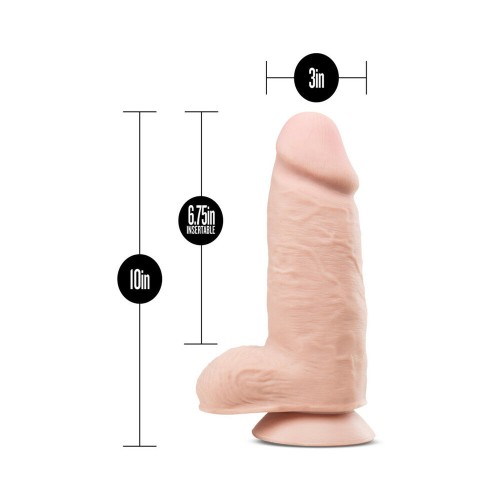 Dildo de Doble Densidad de 10 Pulgadas