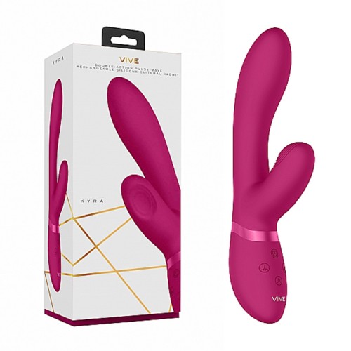 Vibrator KYRA Recargable de Silicona VIVE