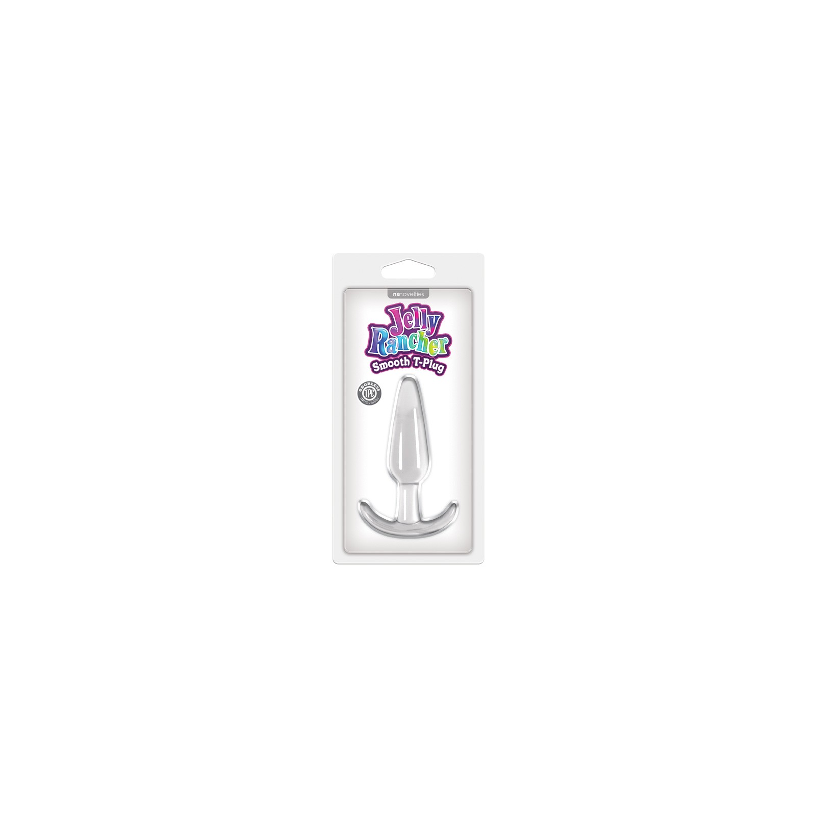 Jelly Rancher Smooth T-Plug Clear