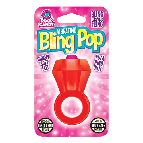 Bling Pop Ring - Red