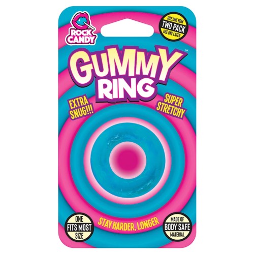 GUMMY RING Blue for Enhanced Pleasure