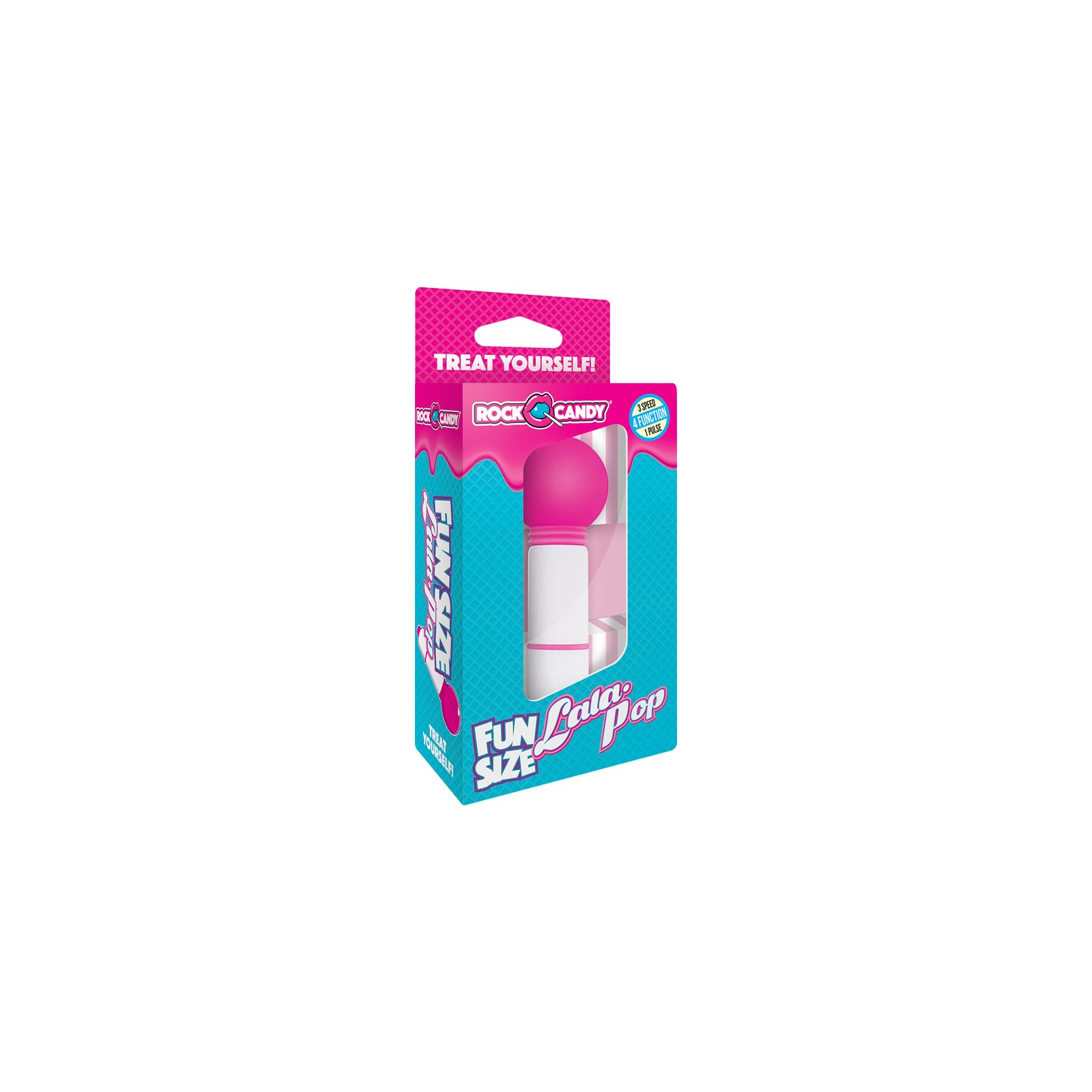 FUN SIZE LALA POP Handheld Vibrator Pink