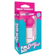 FUN SIZE LALA POP Handheld Vibrator Pink