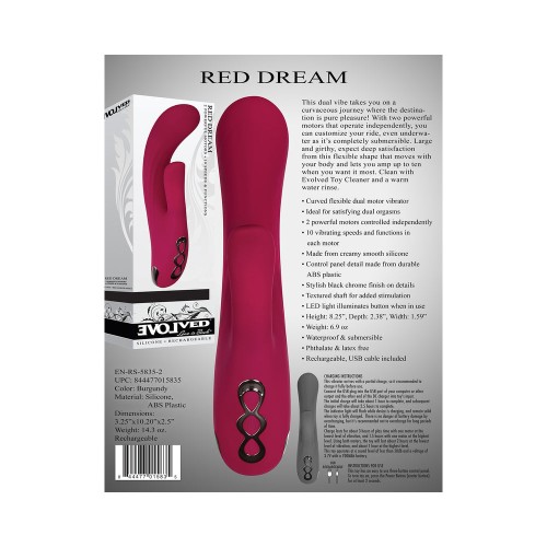 Evolved Red Dream Estimulador Doble