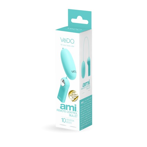 Vedo Ami Remote Control Bullet - Turquoise