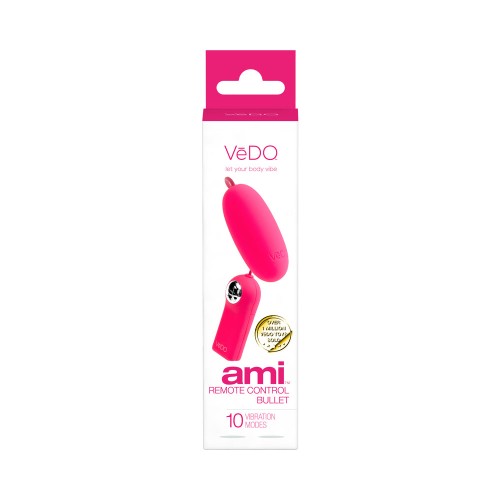 Vedo Ami Remote Control Bullet for Vibrating Pleasure