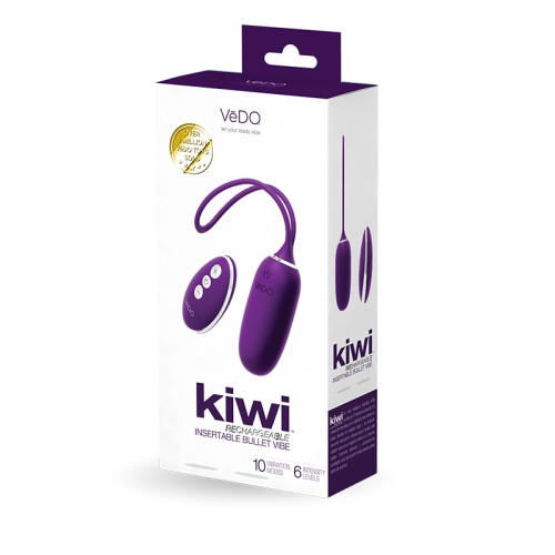 Vedo Kiwi Rechargeable Bullet for Powerful Stimulations