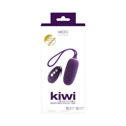 Vedo Kiwi Rechargeable Bullet for Powerful Stimulations