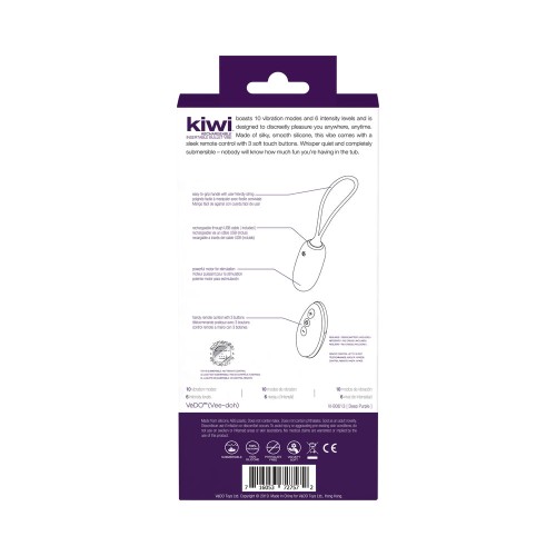 Vedo Kiwi Rechargeable Bullet for Powerful Stimulations