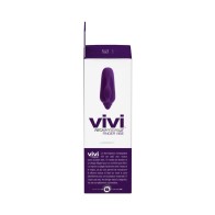 Vibrador de Dedo Recargable Vedo Vivi Púrpura para Placer Definitivo